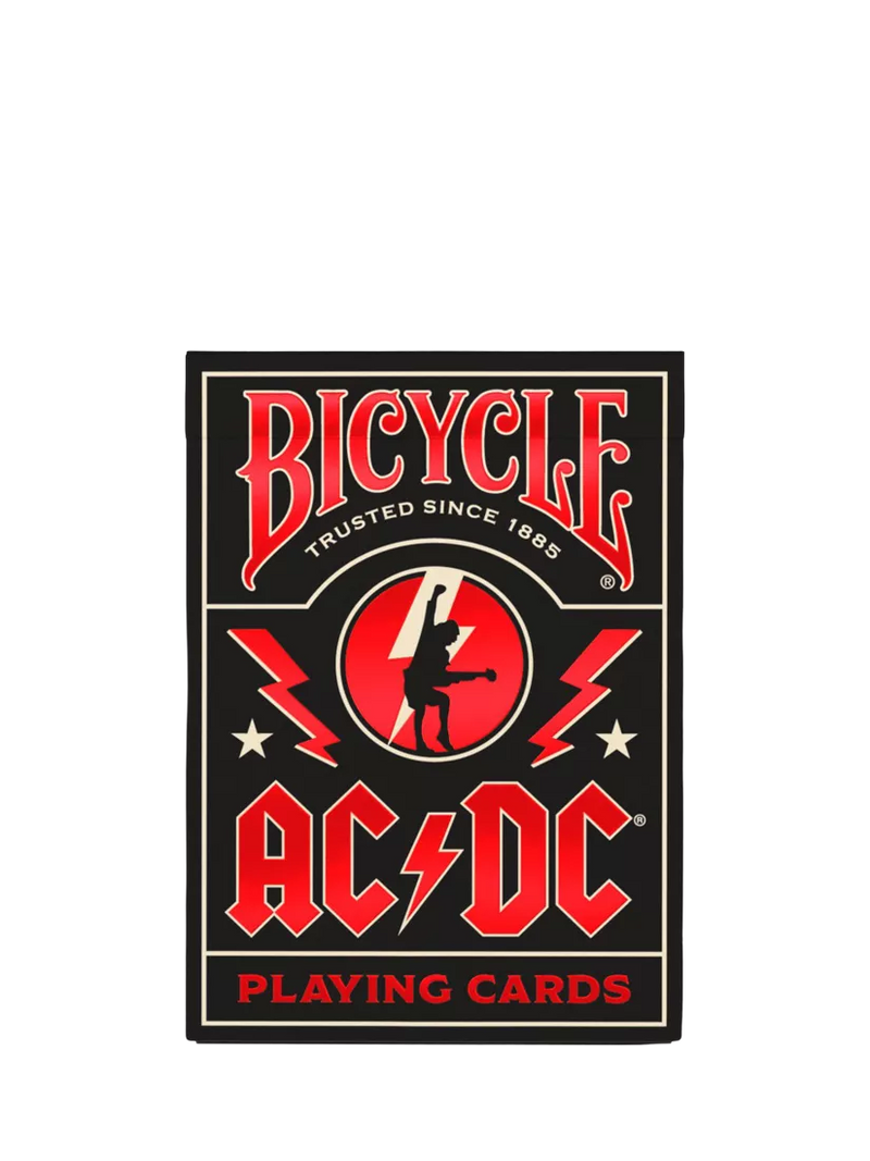 Bicycle AC/DC playing cards 56 cards (British brand)