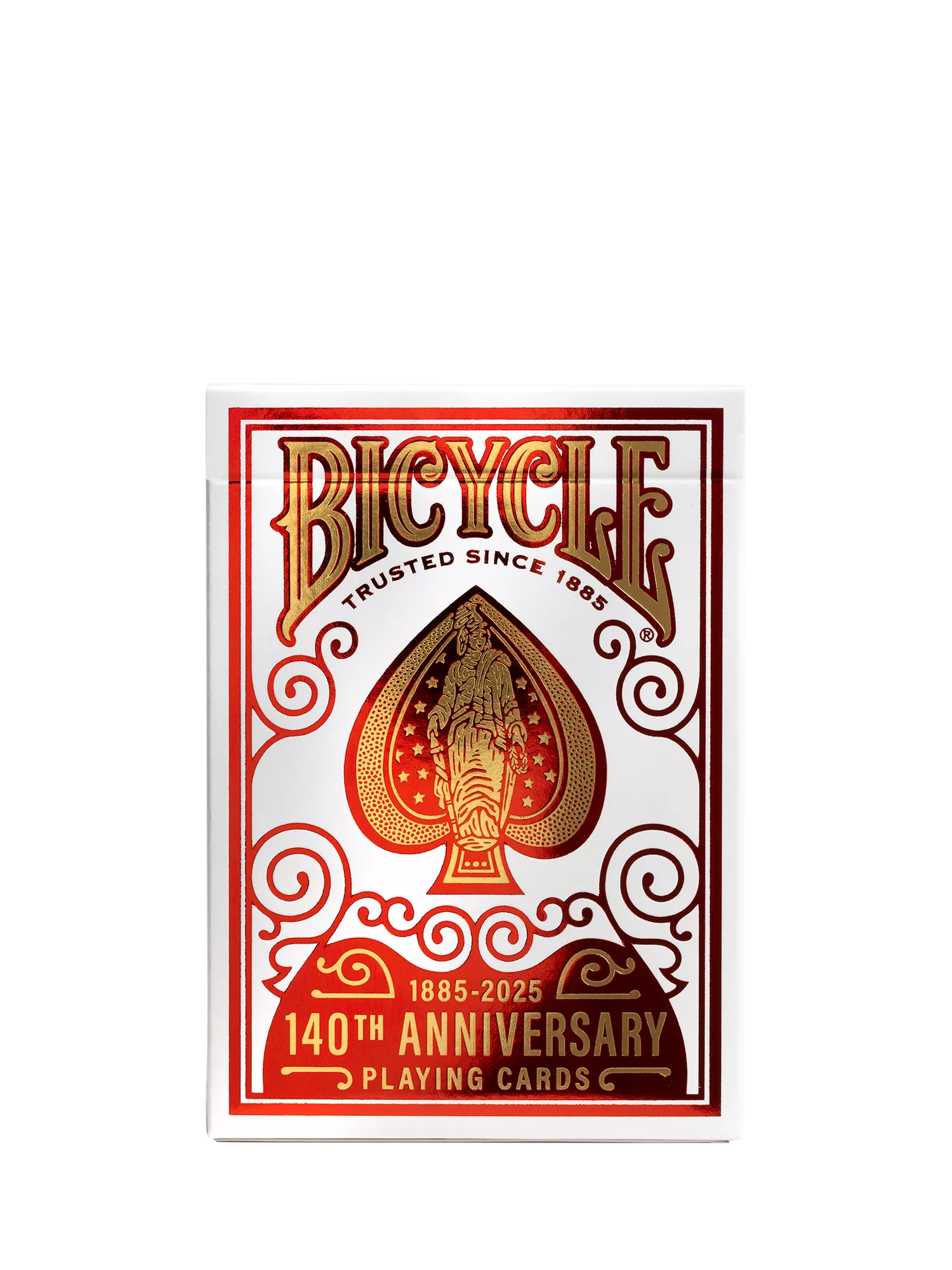 Bicycle Anniversary playing cards, imported from the UK