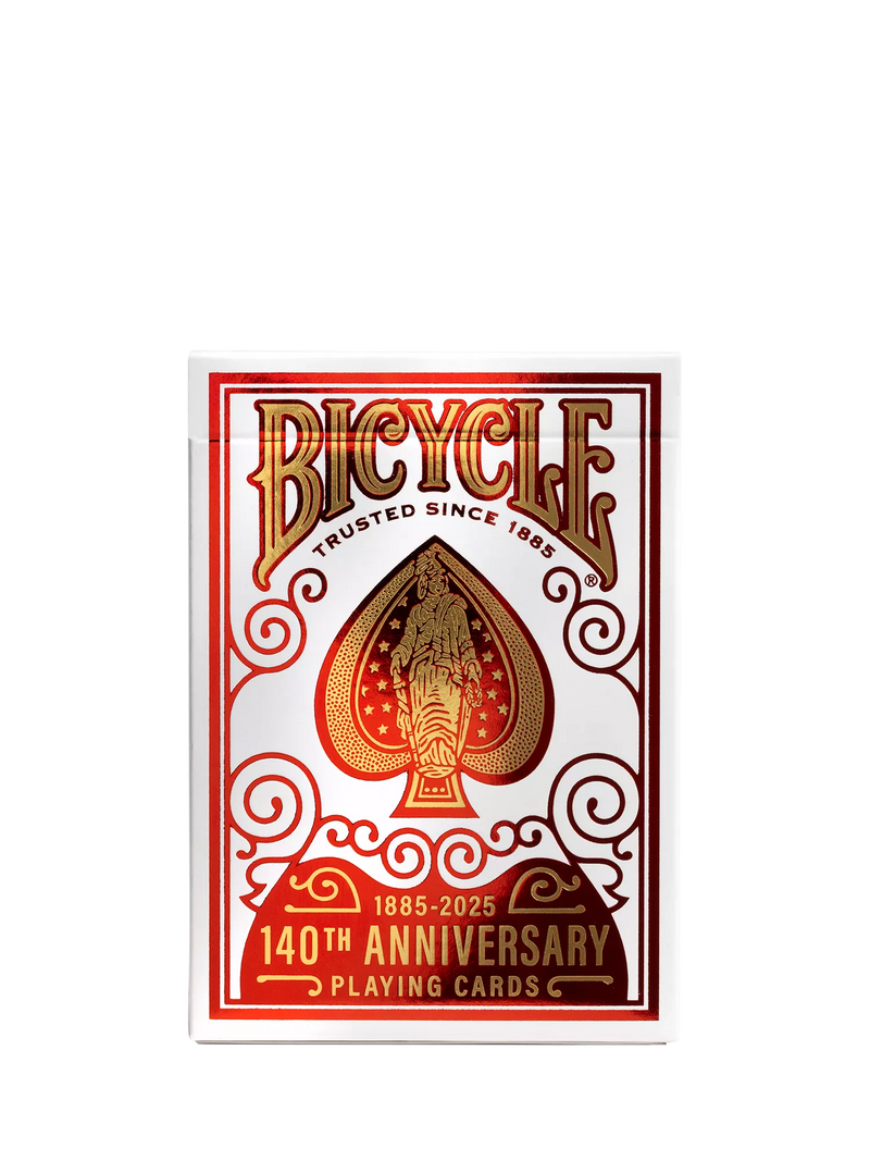 Bicycle Anniversary playing cards, imported from the UK