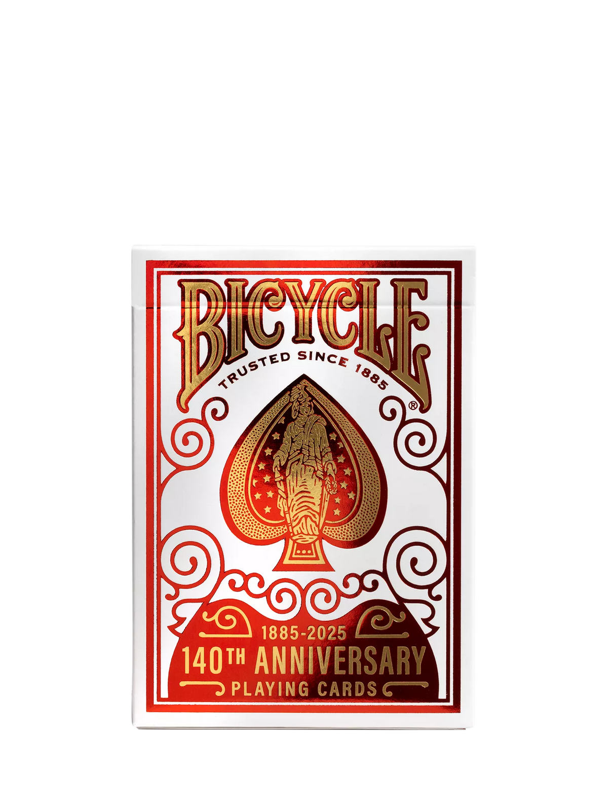 Bicycle Anniversary playing cards, imported from the UK