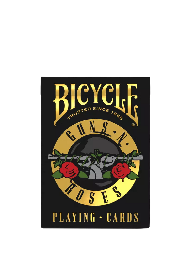 Bicycle Guns N Roses playing cards deck - British product