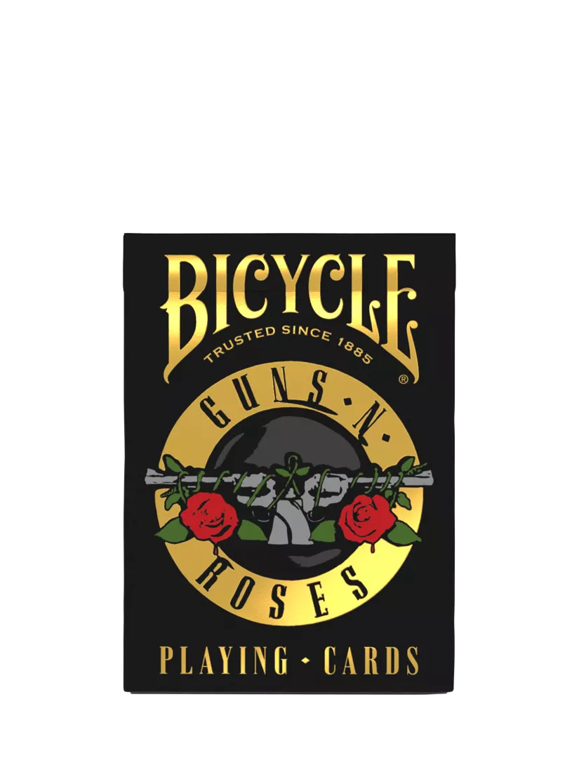 Bicycle Guns N Roses playing cards deck - British product