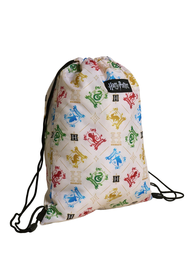 Brand Threads Harry Potter crest drawstring bag and pencil case set (British brand)
