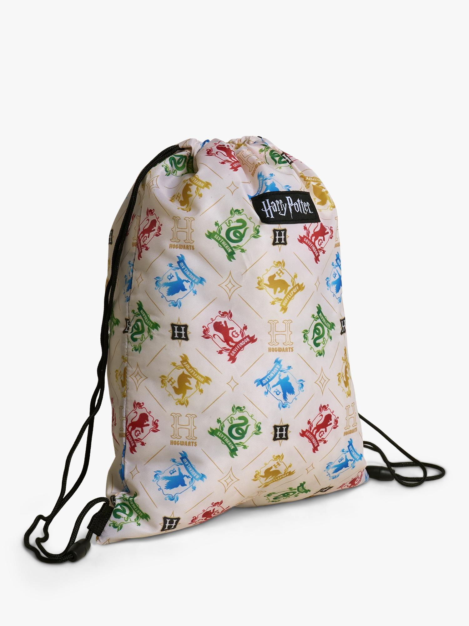 Brand Threads Harry Potter crest drawstring bag and pencil case set (British brand)