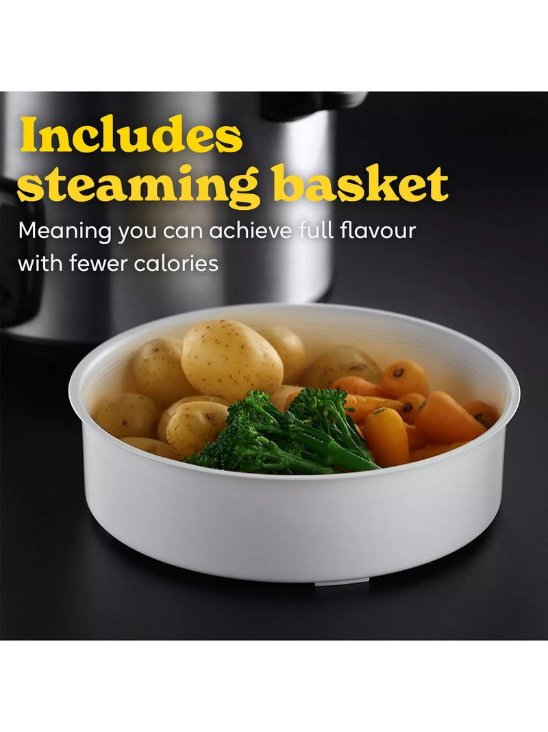 Russell Hobbs rice cooker steamer 1.8L stainless steel - British product