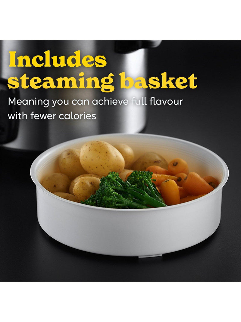 Russell Hobbs rice cooker steamer 1.8L stainless steel - British product