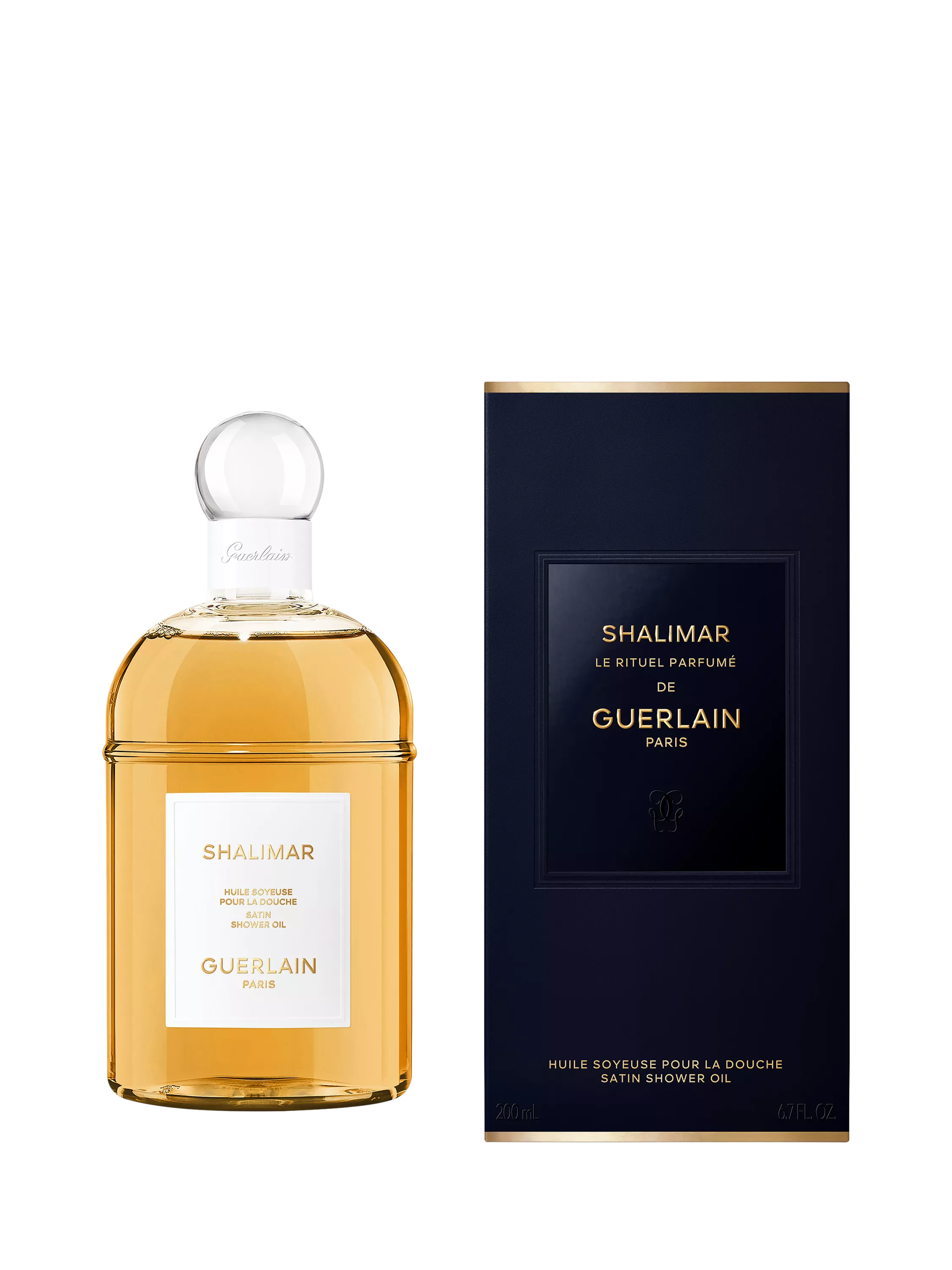 Guerlain Shalimar satin shower oil 200ml (British brand)