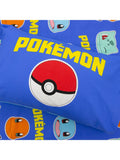 Pokémon reversible duvet cover set for single bed (British brand)