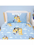 Bluey reversible duvet cover set single 135x200cm - British product