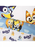 Bluey reversible duvet cover set single 135x200cm - British product