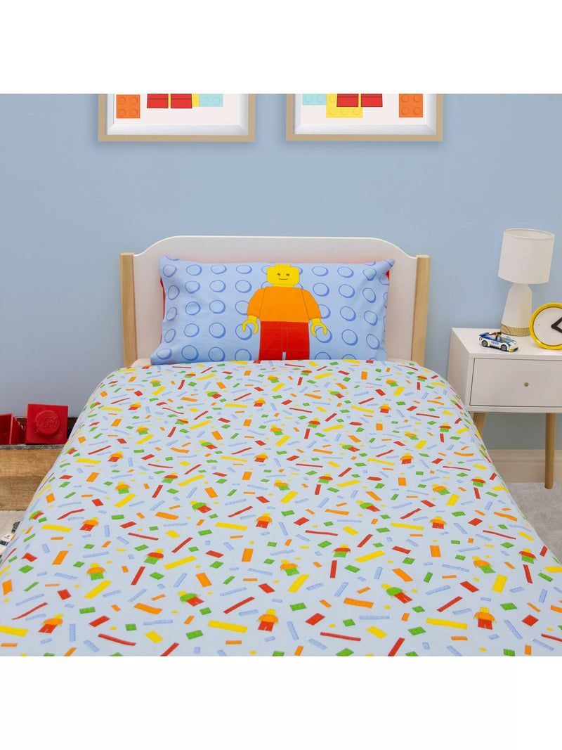 LEGO reversible duvet cover set single bed, UK version