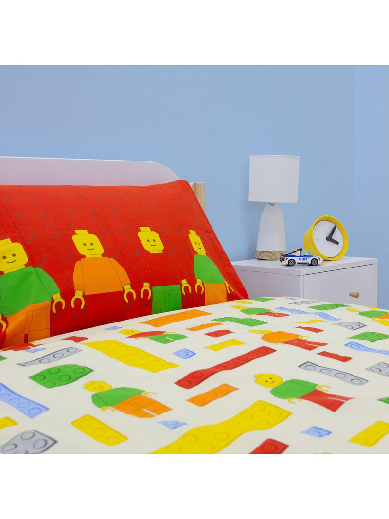 LEGO reversible duvet cover set single bed, UK version
