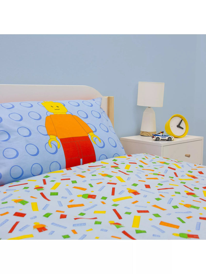 LEGO reversible duvet cover set single bed, UK version