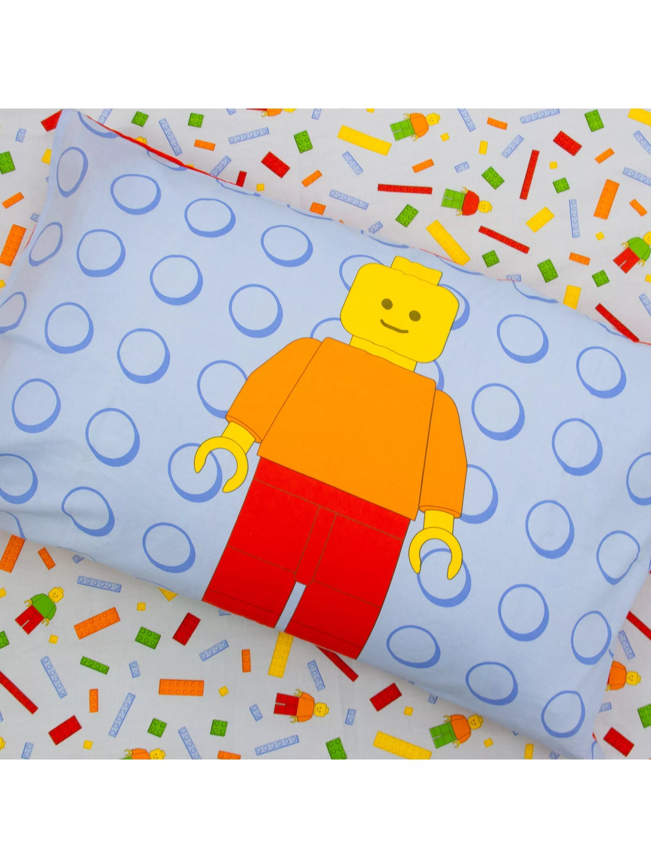 LEGO reversible duvet cover set single bed, UK version