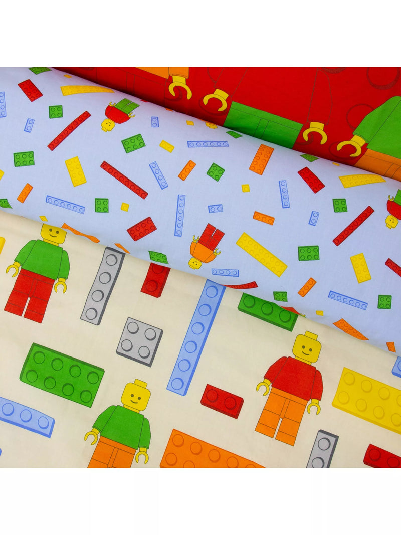 LEGO reversible duvet cover set single bed, UK version