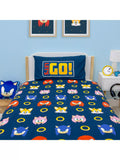 Sonic reversible bedding set for single beds, imported from the UK