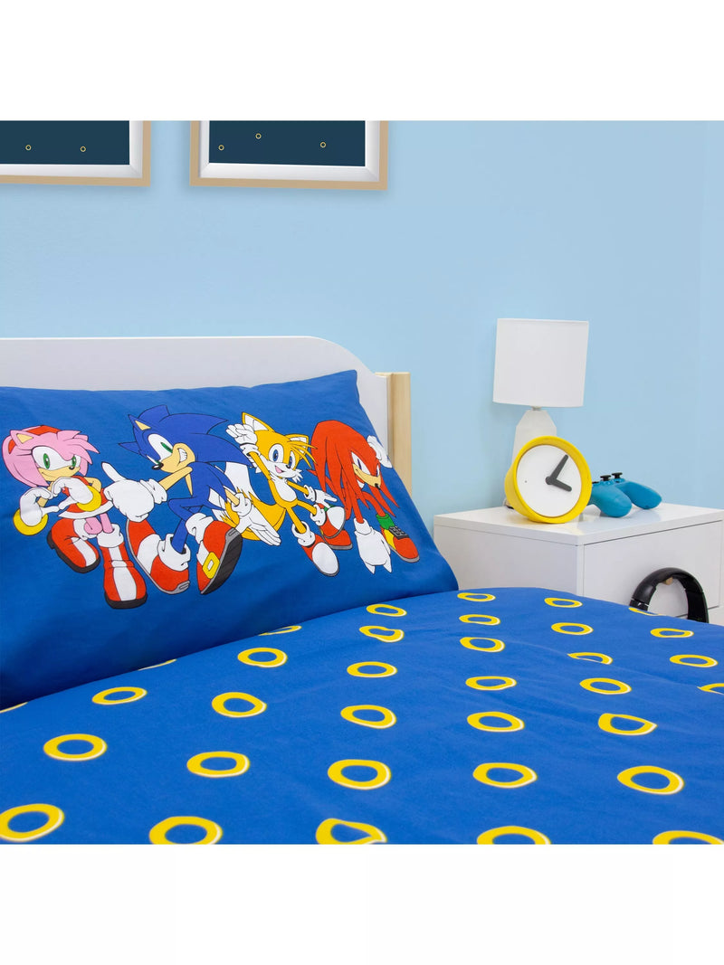 Sonic reversible bedding set for single beds, imported from the UK