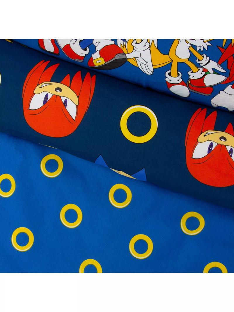 Sonic reversible bedding set for single beds, imported from the UK