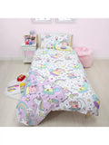 Peppa Pig reversible duvet cover set single size, UK version