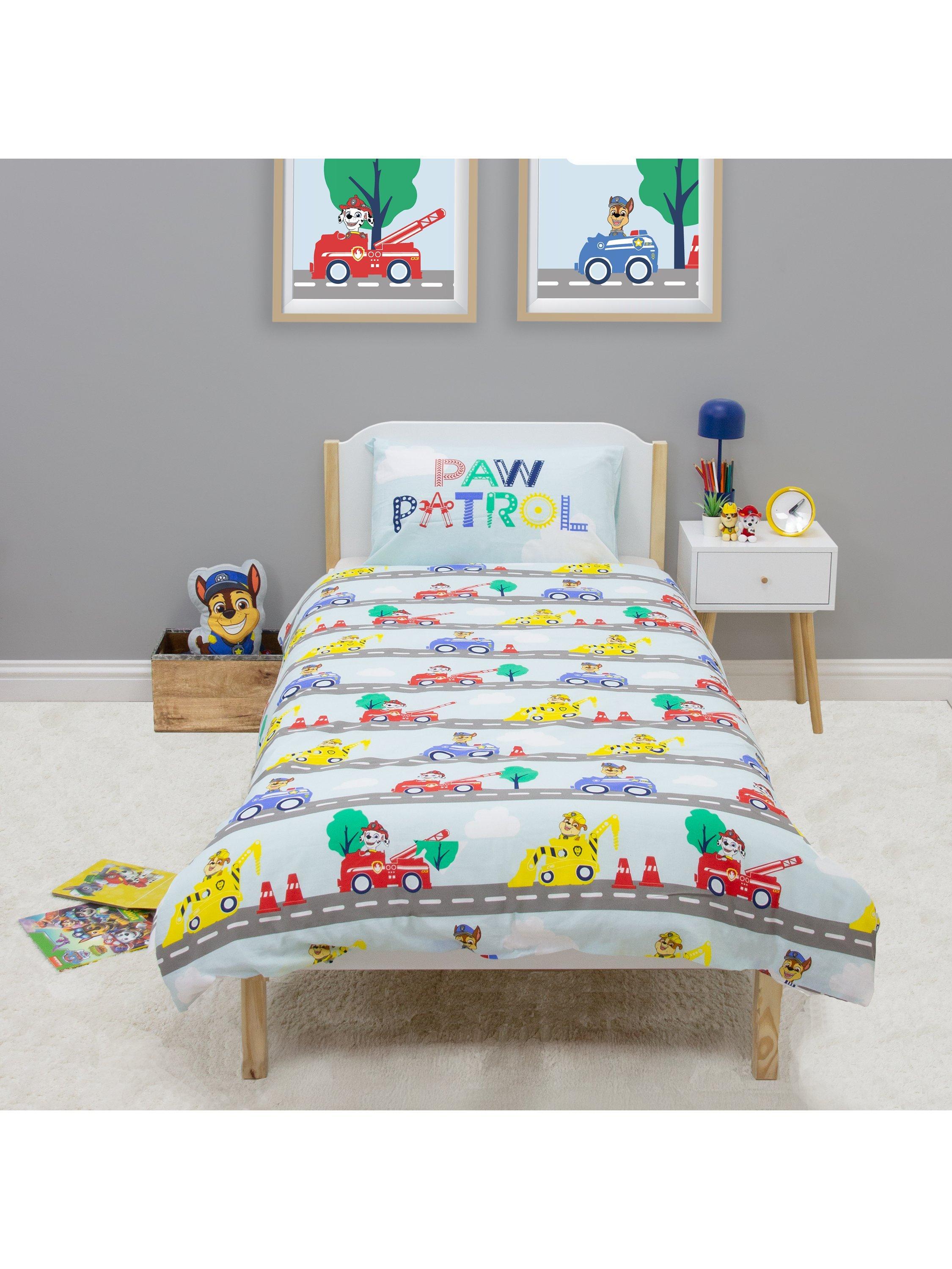 Paw Patrol reversible duvet cover set single, UK version