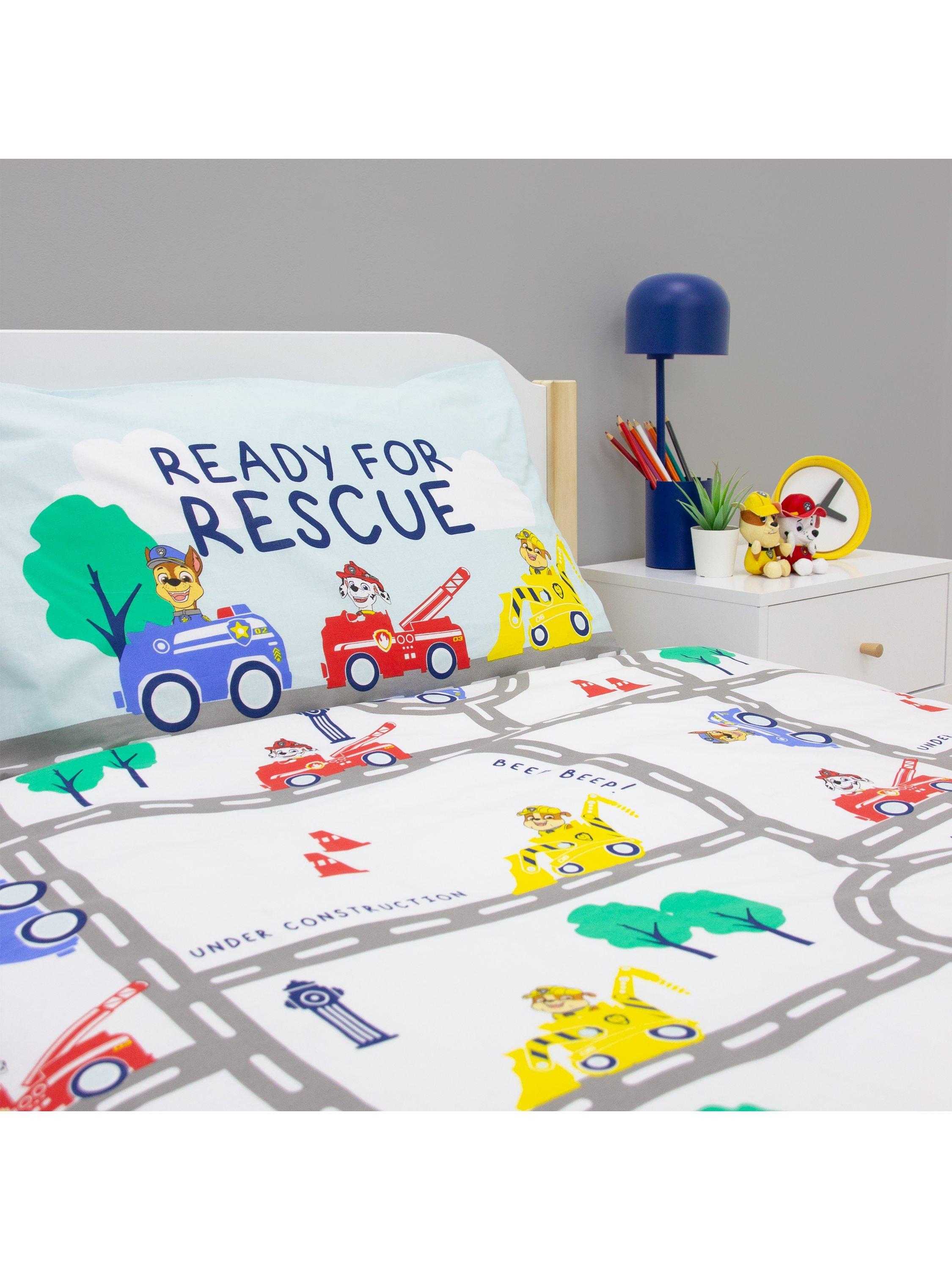 Paw Patrol reversible duvet cover set single, UK version