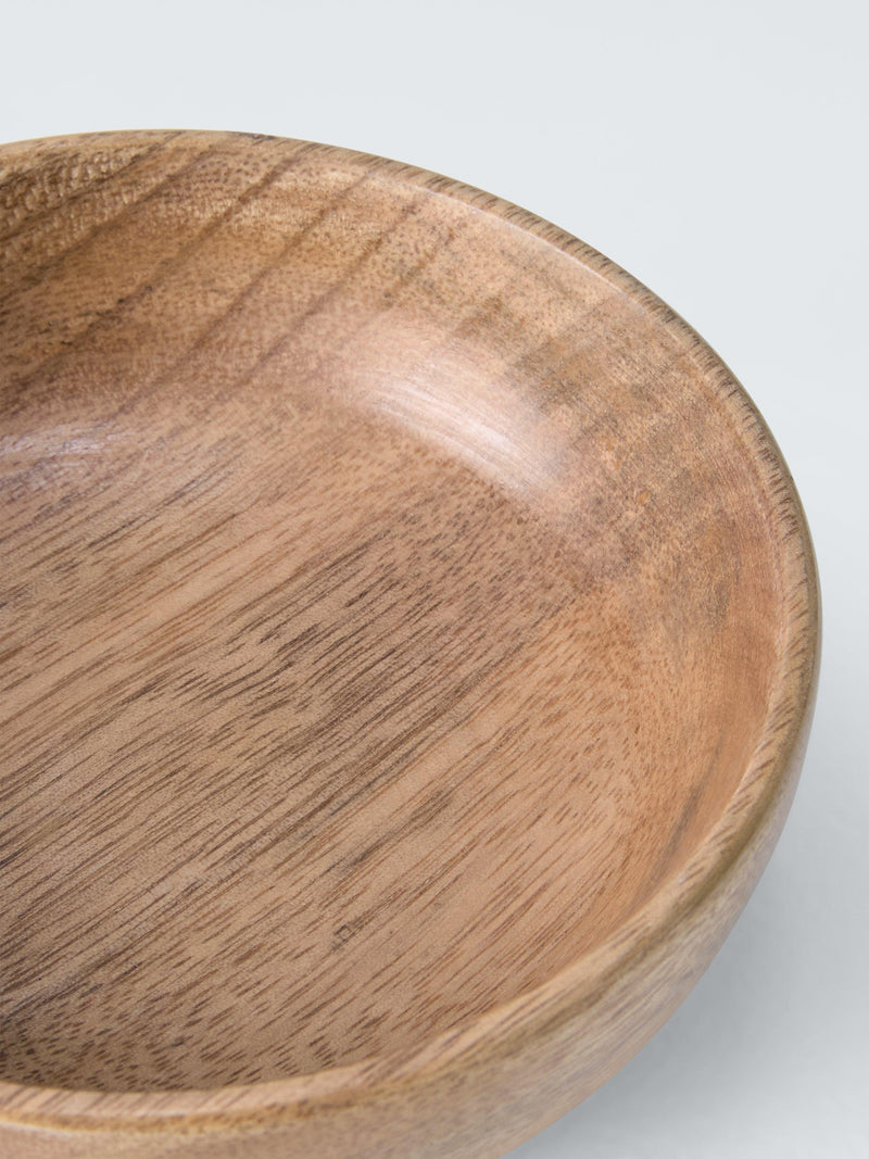 John Lewis stacking bowls set of 3 mango wood 12.5cm (British brand)