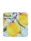 Pimpernel Amalfi Lemons placemat and coaster set of 6, UK version