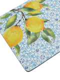 Pimpernel Amalfi Lemons placemat and coaster set of 6, UK version