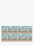 Pimpernel Beach Huts placemat set of 6 - British product