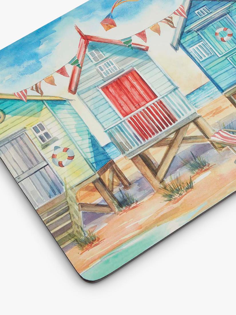 Pimpernel Beach Huts placemat set of 6 - British product