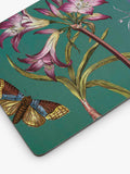 Pimpernel Botanic Garden Flora & Fauna placemat set, cork-backed - British product