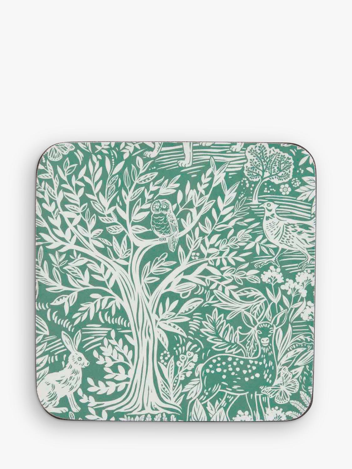 Pimpernel tapestry sage placemat coaster set (British brand)