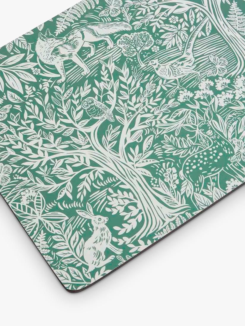 Pimpernel tapestry sage placemat coaster set (British brand)