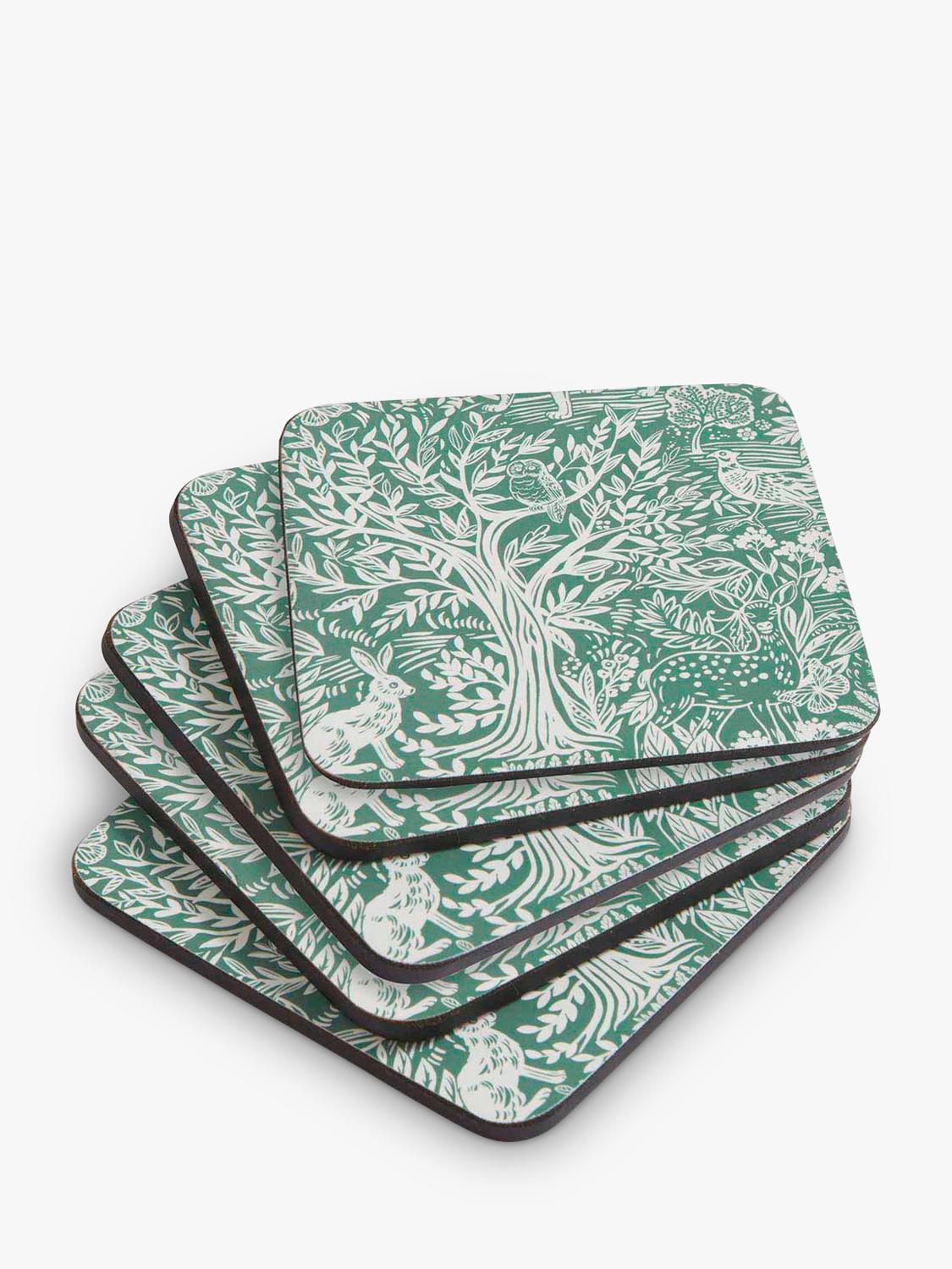 Pimpernel tapestry sage placemat coaster set (British brand)