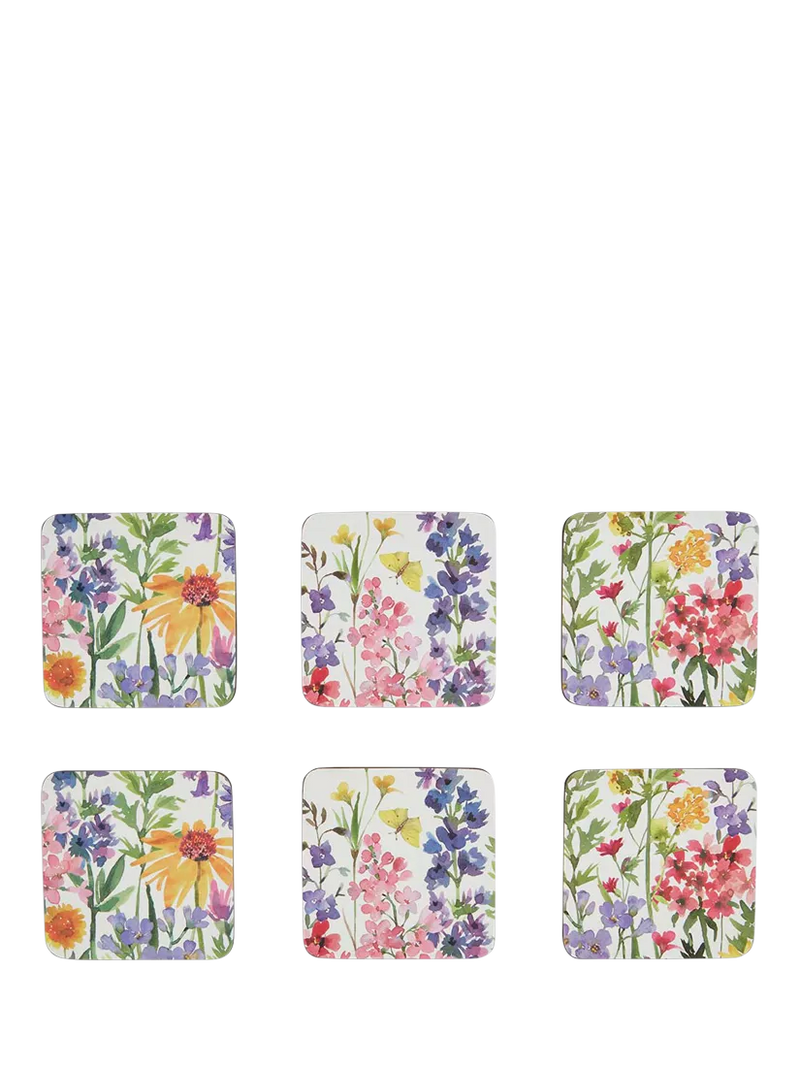 Pimpernel Wildflowers placemat and coaster set - British brand