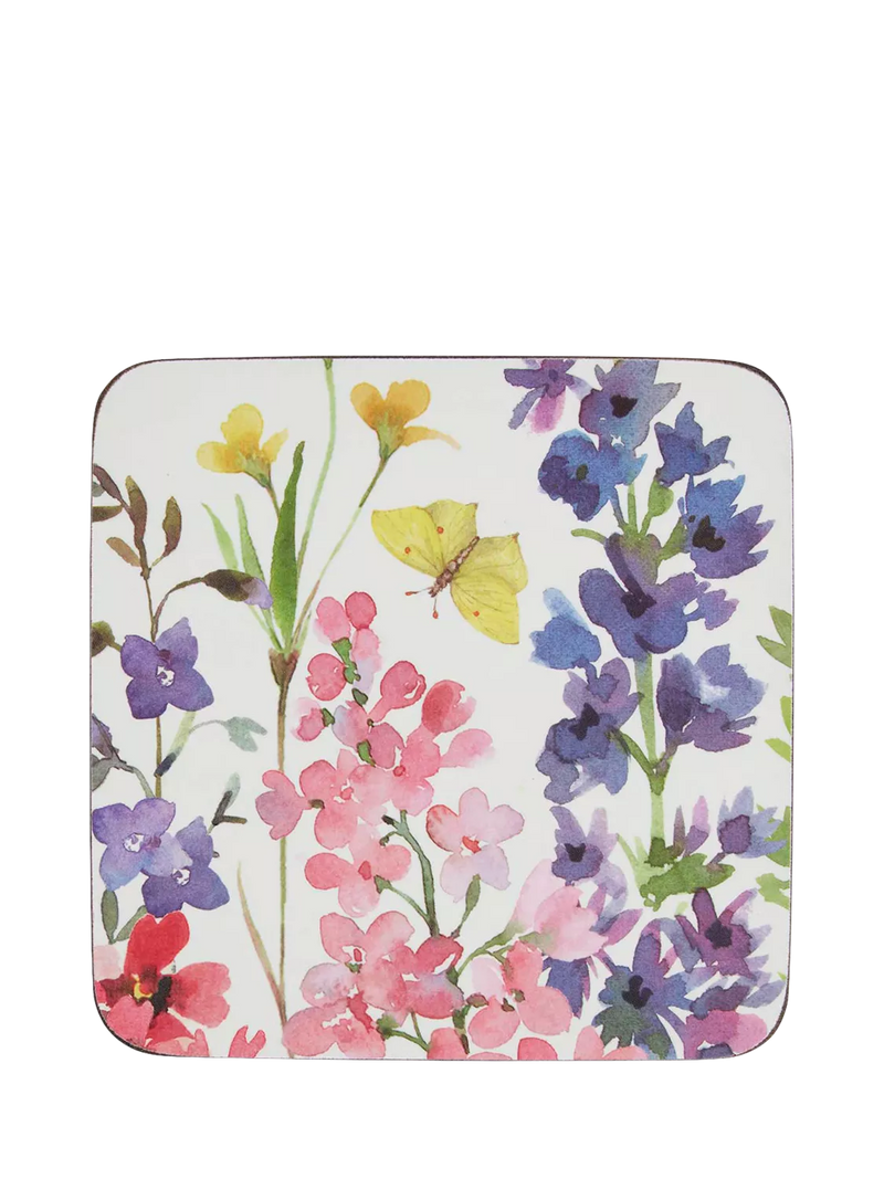 Pimpernel Wildflowers placemat and coaster set - British brand