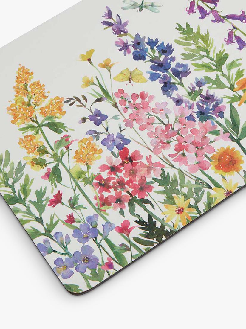 Pimpernel Wildflowers placemat and coaster set - British brand