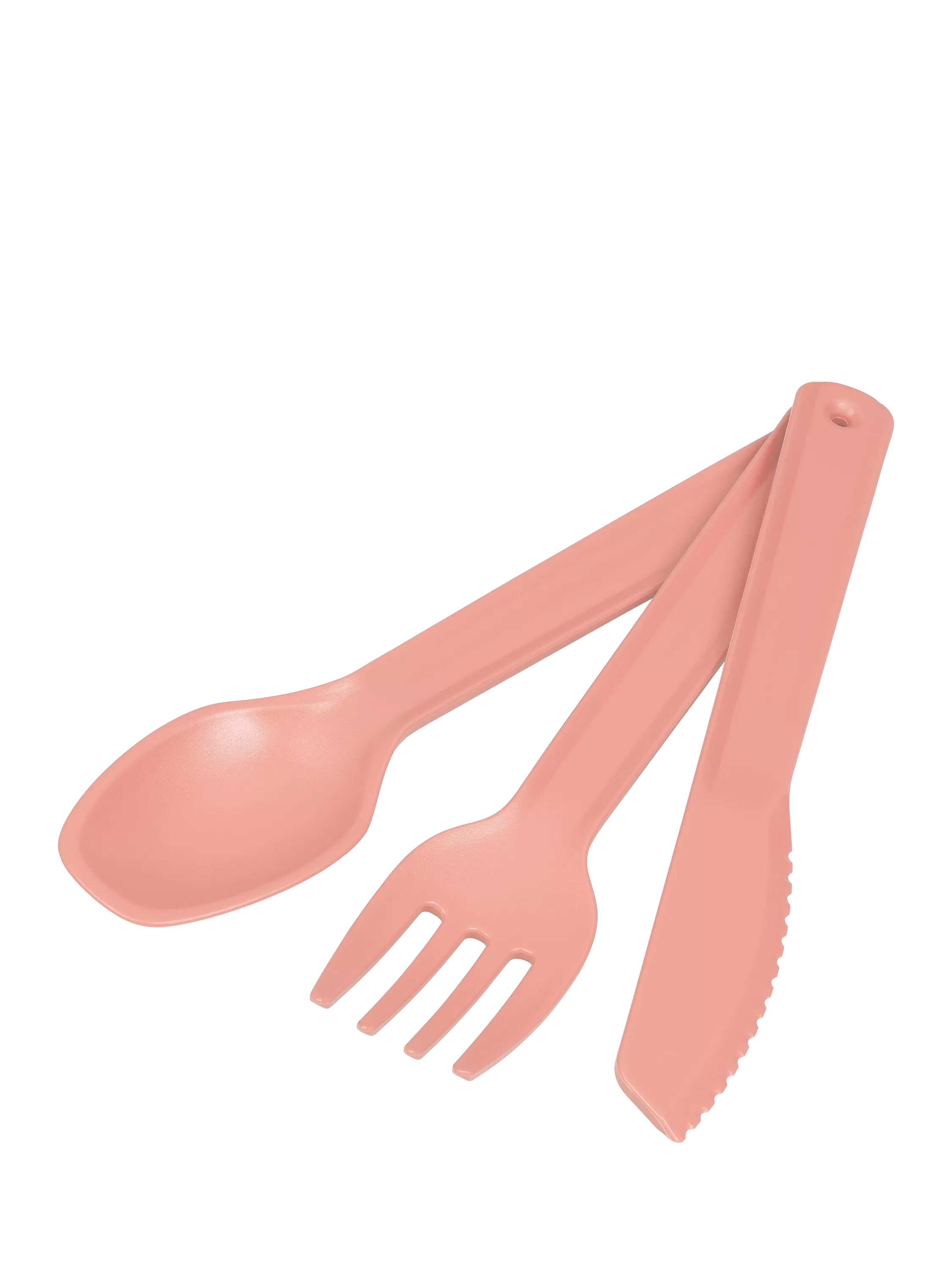 Tala picnic cutlery set pink 3 piece, UK version