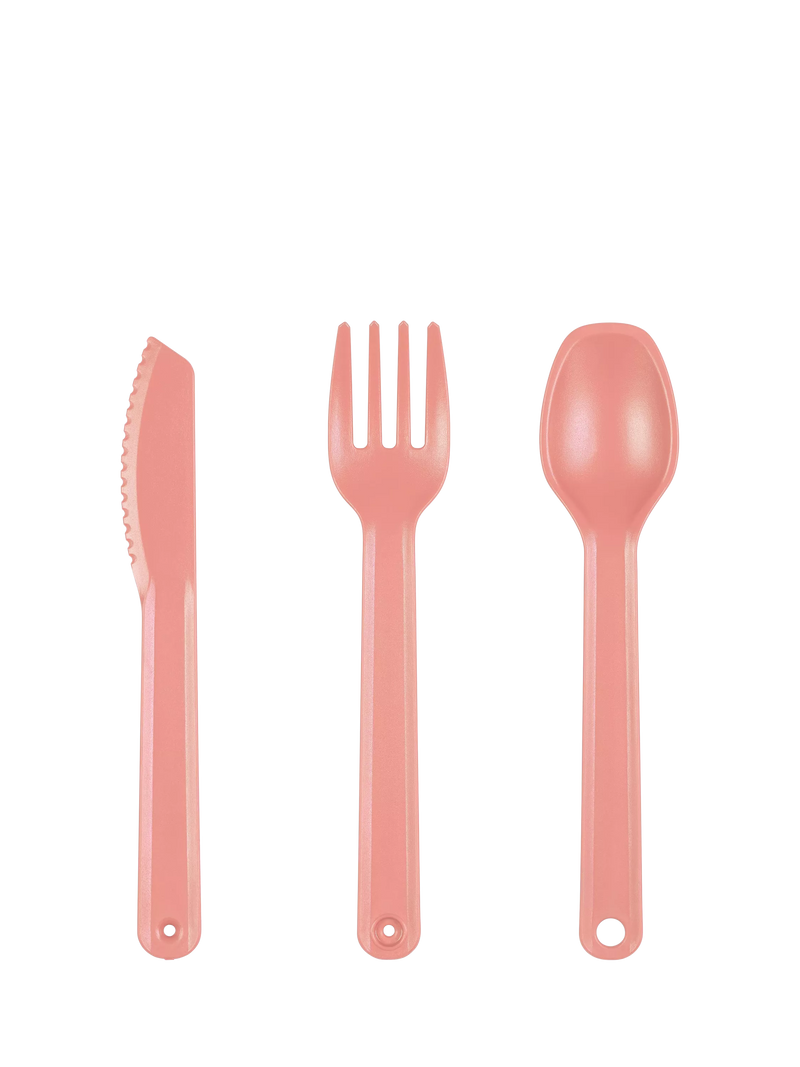 Tala picnic cutlery set pink 3 piece, UK version