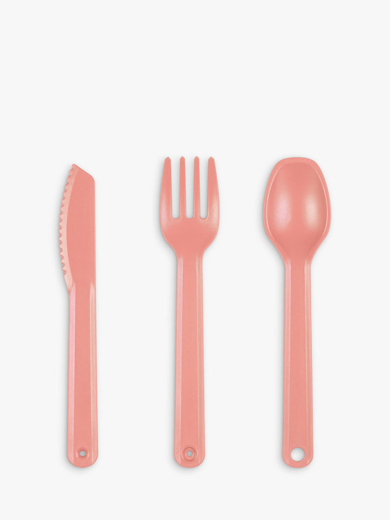 Tala picnic cutlery set pink 3 piece, UK version