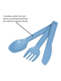 Tala picnic cutlery set 3-piece blue, UK version