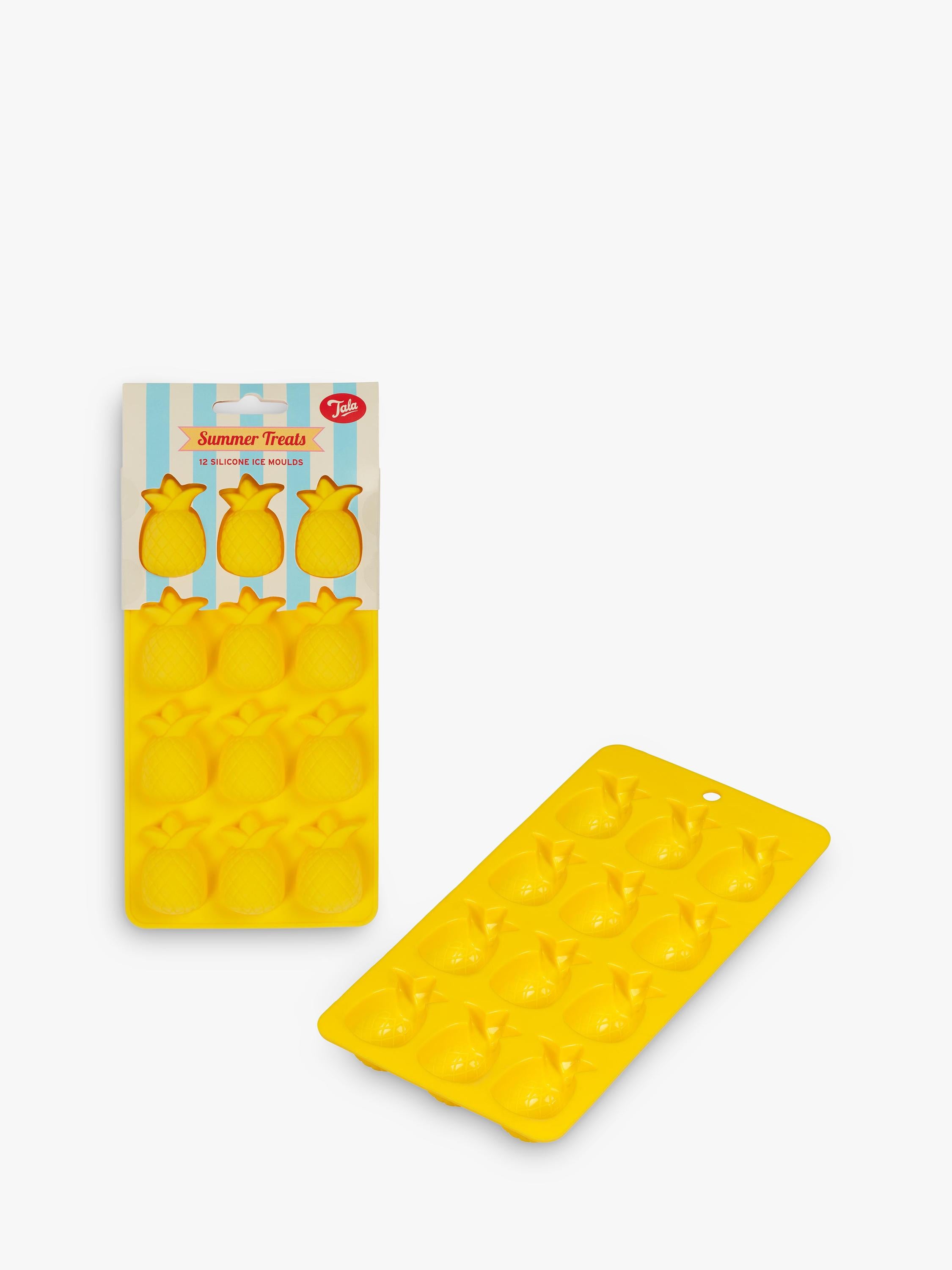 Tala silicone pineapple ice cube mould tray 12-cube - British product