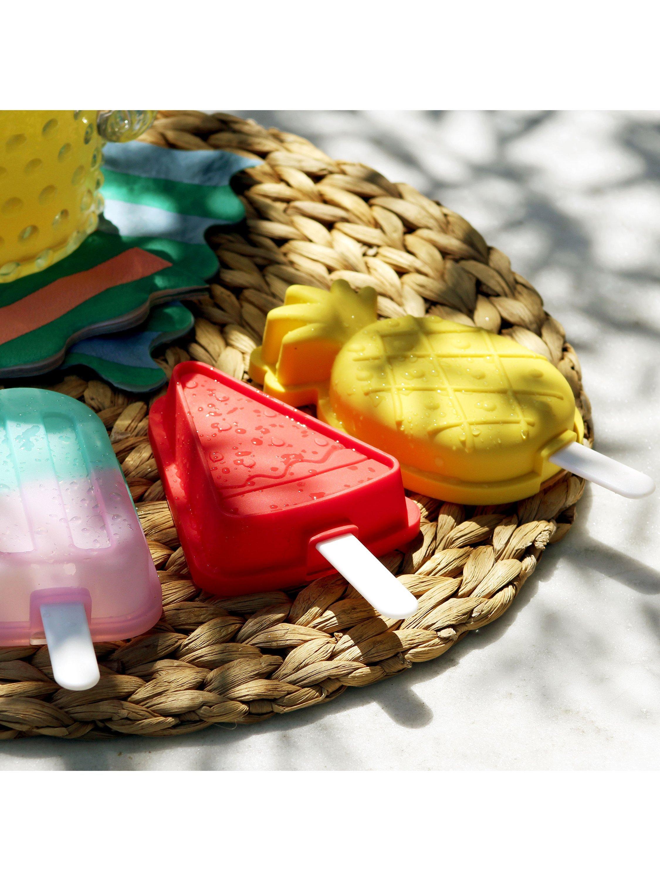 Tala pineapple silicone ice lolly mould yellow (British brand)