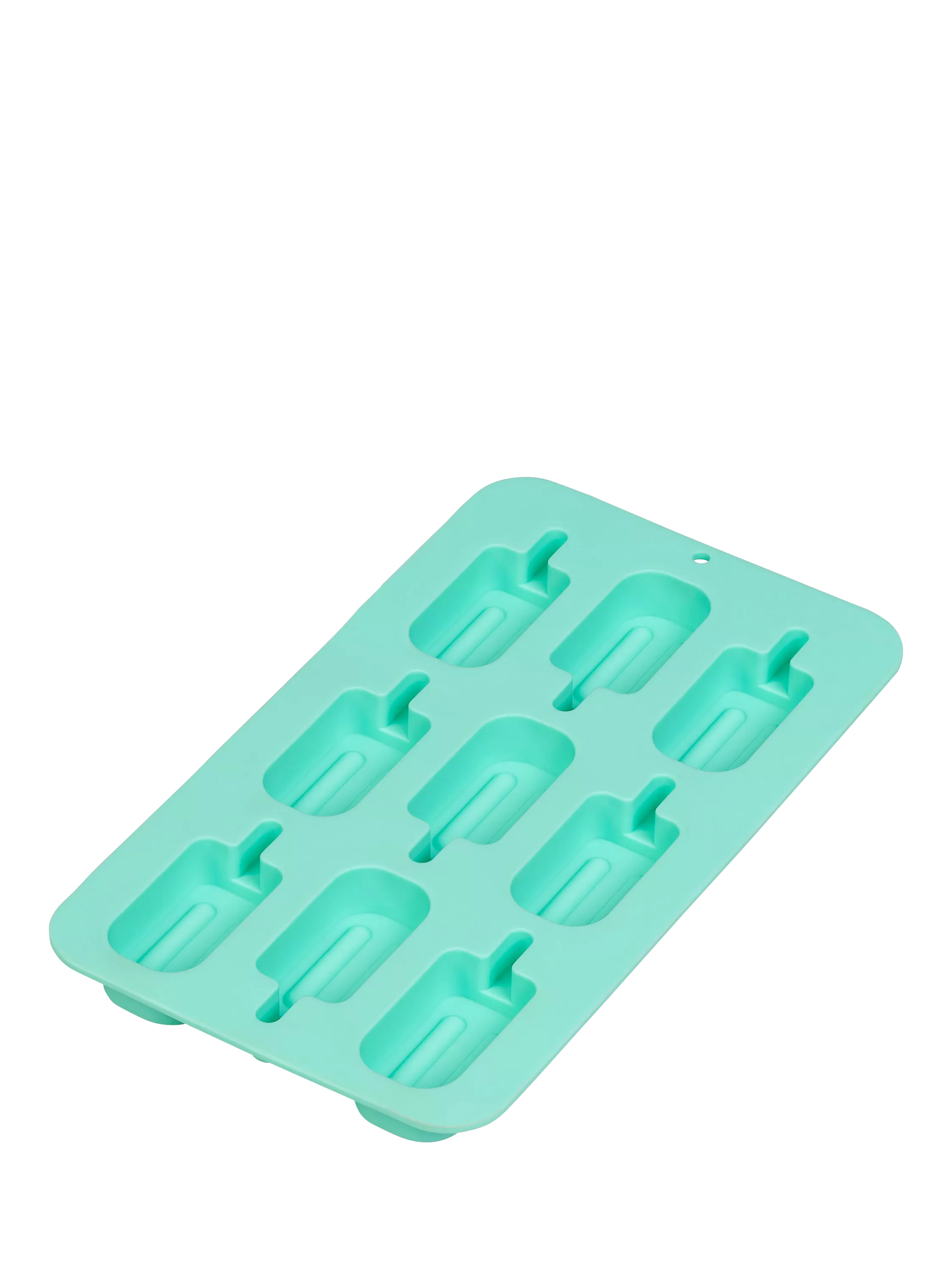 Tala silicone ice lolly mould teal 9 cube, imported from the UK