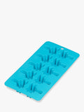 Tala palm tree silicone ice cube mould blue 10 cube, UK version
