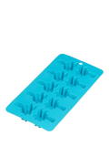 Tala palm tree silicone ice cube mould blue 10 cube, UK version