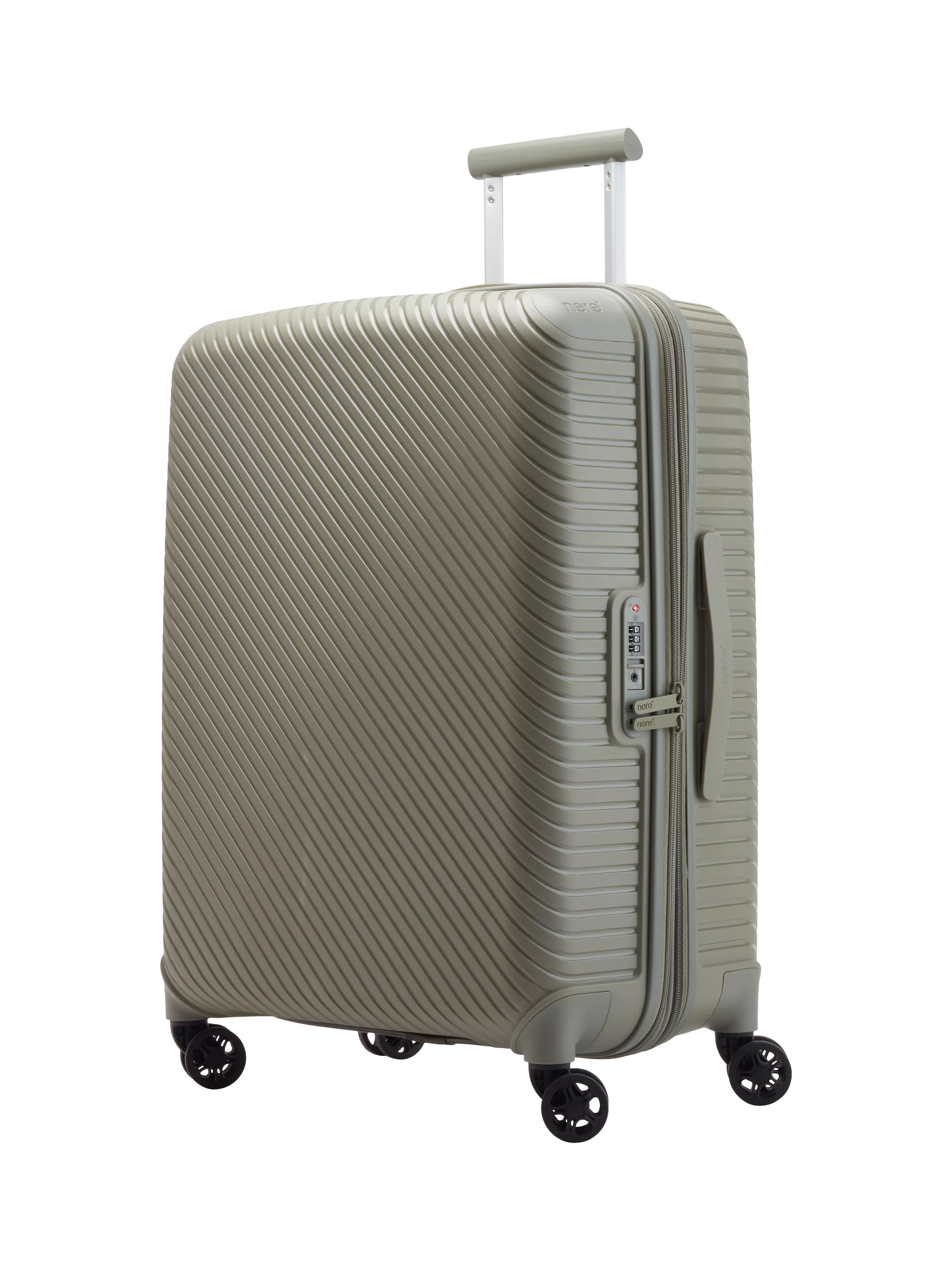 Nere Bondi 4-Wheel Spinner 66cm Expandable Medium Suitcase, 85/96L