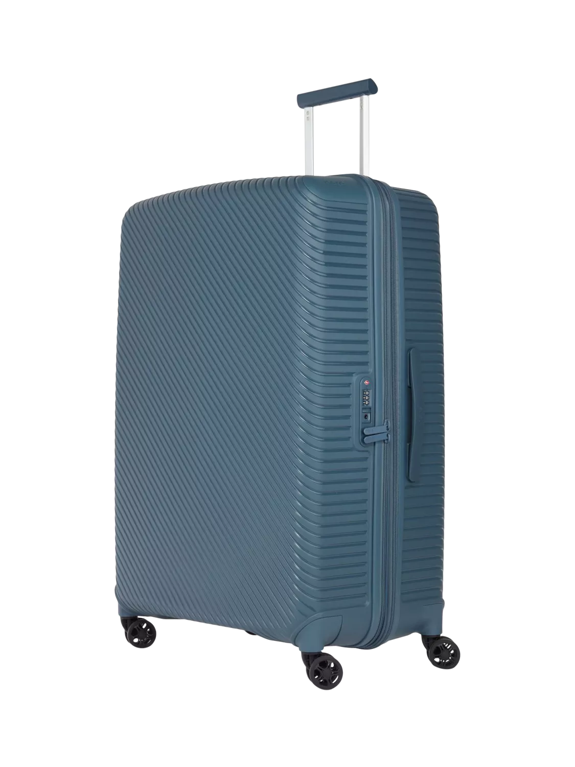 Nere Bondi 4-Wheel Spinner 80cm Expandable Large Suitcase, 140/156L, Slate