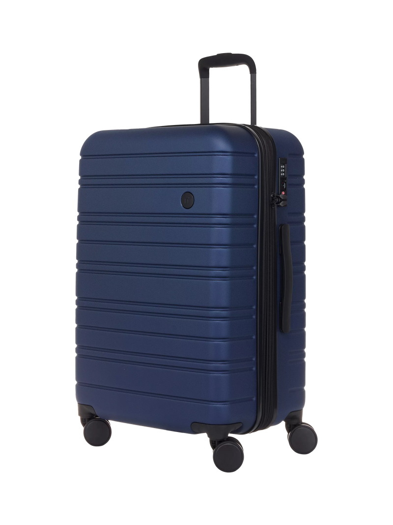 Nere Stori 4-Wheel Spinner 65cm Expandable Medium Suitcase, 63/75L