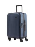 Nere Venture Dual Open 4-Wheel Spinner 66cm Medium Suitcase, 59L, Navy